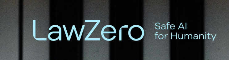 Schriftzug LawZero – Safe AI for Humanity